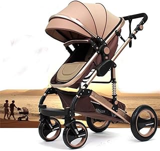 Kinderwagen „California“, 3 in 1 Kombikinderwagen inkl. Babywanne, Sportwagen &amp; Zubehör, zertifiziert nach der Sicherheitsnorm EN1888, Beige