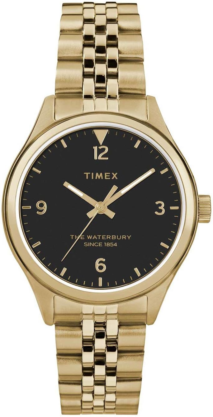 TIMEX Gold Stainless Steel WatchTW2R69300 Watches