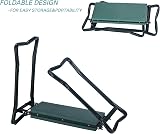 Artist Hand Garden Kneeler 2 in 1 Folding Seat with Tool Pouches & Handles view 9