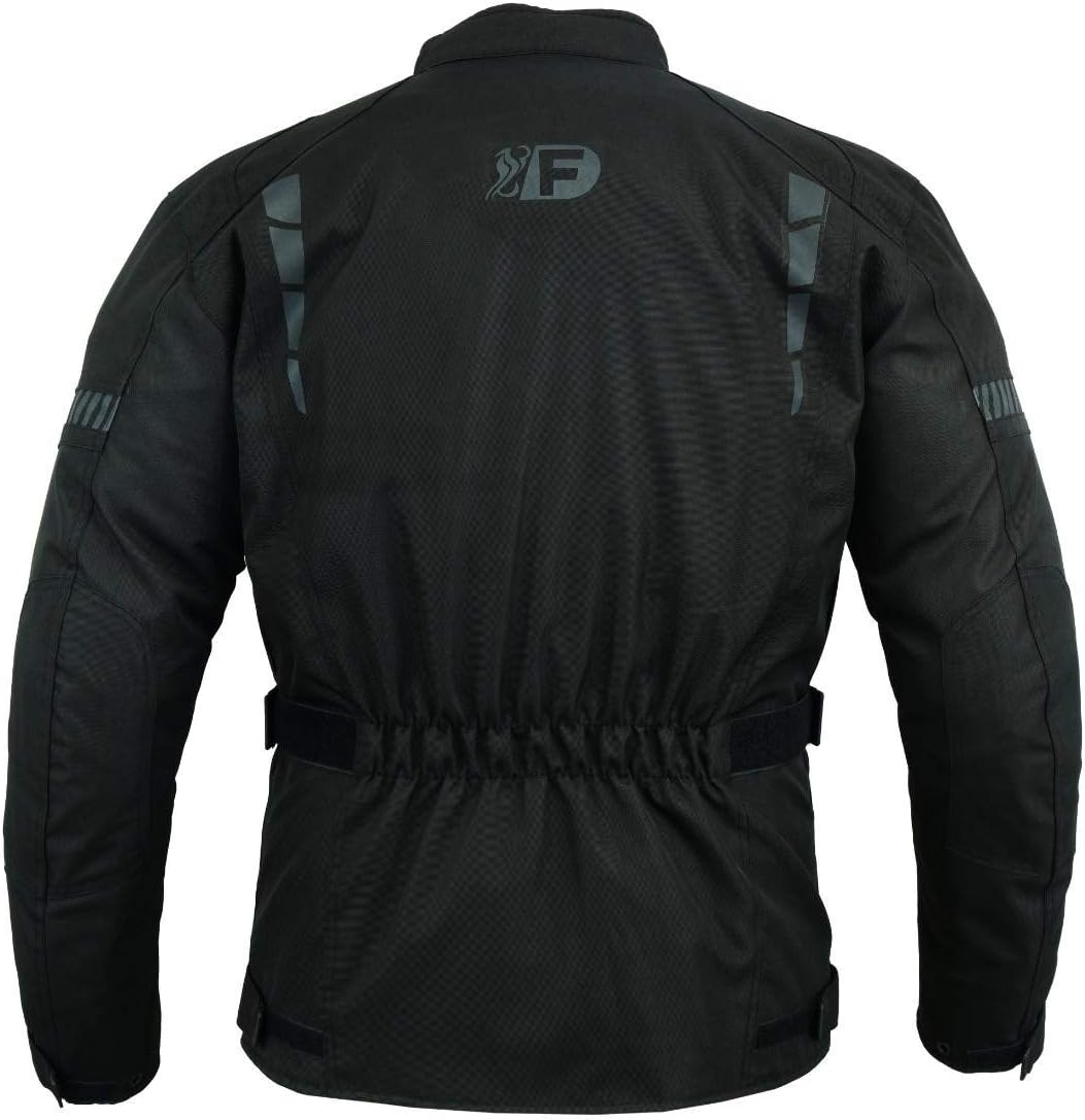 Freeday Giacca da moto invernale uomo C-100 S nero Giacche Abbigliamento  protettivo outlookplanningdevelopment.com.au