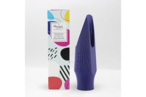 Syos Alto Saxophone Mouthpiece, Spark Model, 7 Tip Opening, Phantom Blue: Easy-To-Play, Bright and Powerful
