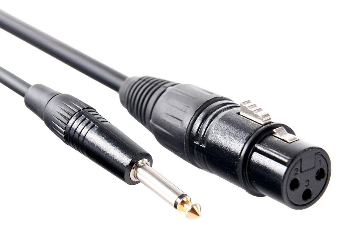 Pronomic Stage XFJ-5 cavo microfono XLR Jack 5 m nero set 5 pezzi Accessori  per riproduzione musicale urban-earth.co.uk