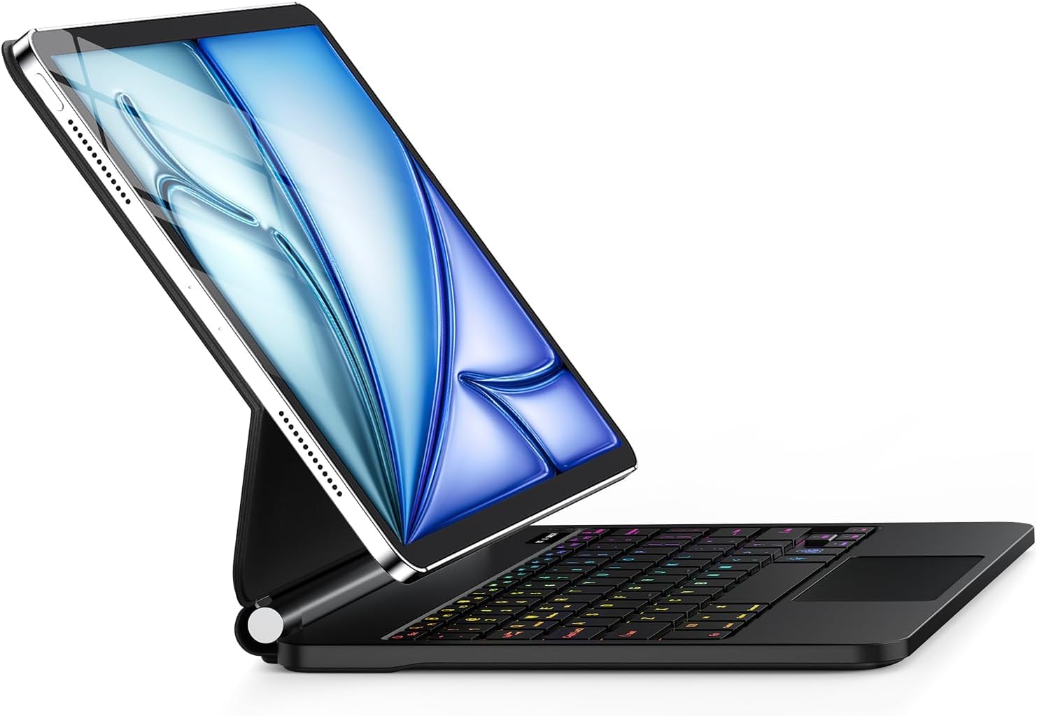 Photo 1 of Keyboard Case for iPad Air 13 inch (M4/2026 /M3 2025/M2, 2024),iPad Pro 12.9 inch (3/4/5/6th Gen)?Magic-Style Magnetic – Floating Cantilever Stand – Backlit Keyboard Case with Multi-Touch Trackpad