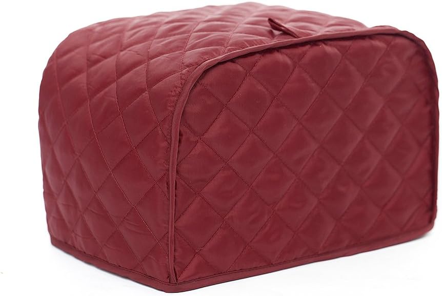 4 Slice Toaster Cover Red For Kitchen Toaster Dust
