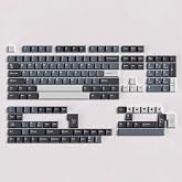 Sumgsn Apollo Keycaps, 163 Keys Custom Cherry Profile Doubleshot Keycaps