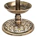 Best Choice Products Decorative Garden Solar-Powered LED Pedestal Bird Bath Feeder w/Planter, Lamp Topper, Bronze