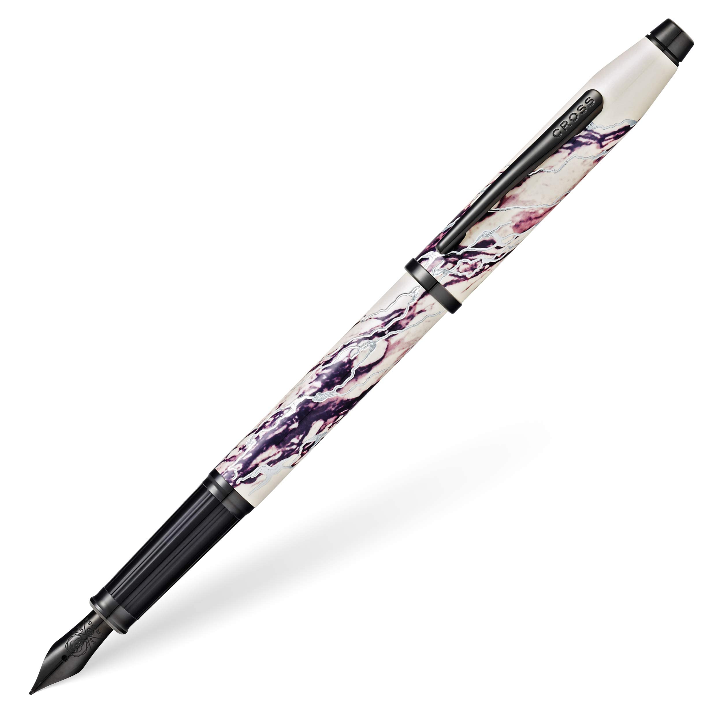Cross Wanderlust Everest - Fountain Pen with Medium Nib incl. Premium Gift Box - Refillable Cartridge Pen