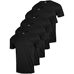 CuterzClub 3 & 5 Pack Shirts for Men Moisture Wicking Workout Performance Dry Fit Mesh Gym Athletic Running T-Shirt