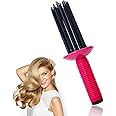 2024 New Curly Hair Styler Tool - Curling Roll Comb with Fluffy Curl Effect, Professional Hair Salon Quality