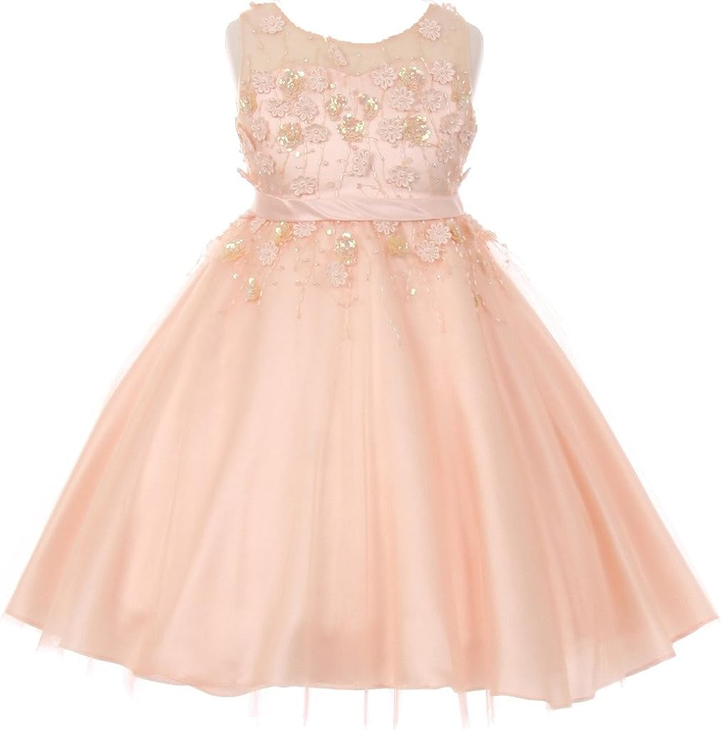 bny corner flower girl dress