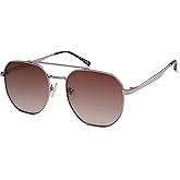 SOJOS Classic Square Aviator Sunglasses for Women Men Retro Hexagon UV400 Protection Shades SJ1222