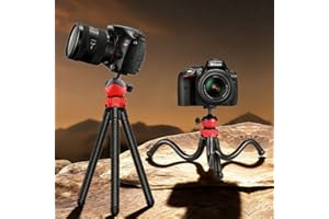 Flexible Phone Tripod, Mini Octopus Camera Stand for Content Creator, Bendable 360° Adjustable Phone Mount, Filming/Vlogging/