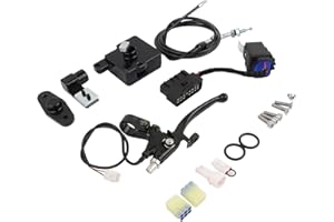 Flynsu Manual 4WD Actuator Kit Replacement for Suzuki Twin Peaks LT-V700F Kawasaki Brute Force Prairie KVF750 1038-1035-2001, 16172-0039