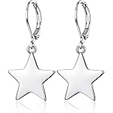HELORET Leverback Earrings Dangle Earrings for Women Dangly Earrings Anniversary Birthday Gifts for Women
