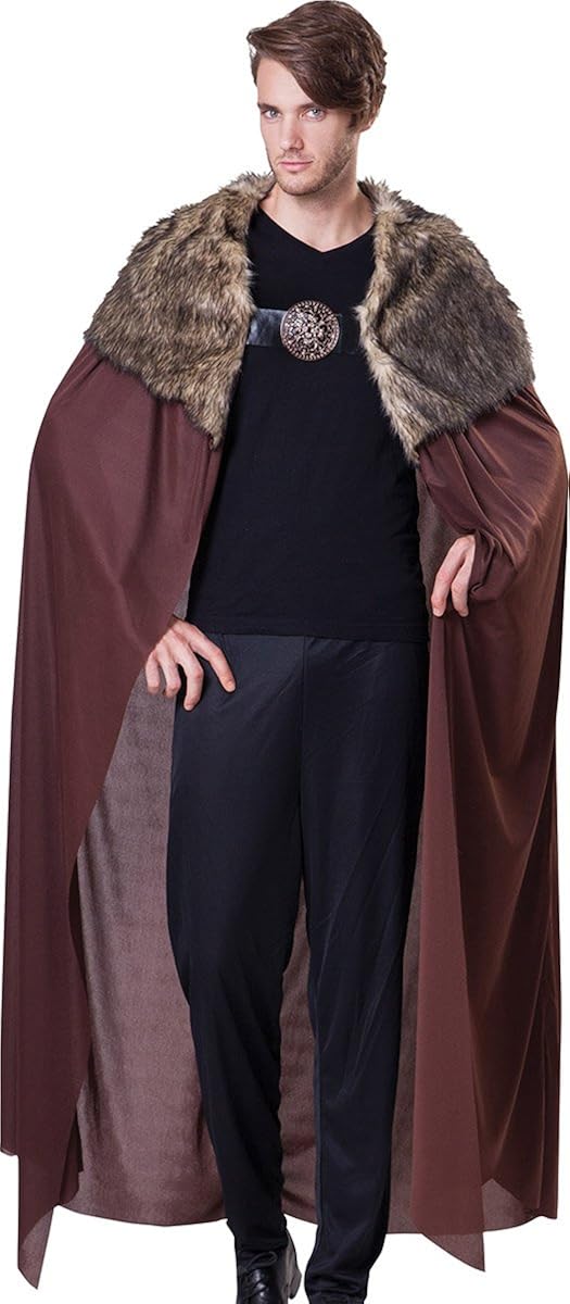Adults Halloween Fancy Costume Party Top Mens Deluxe Cape