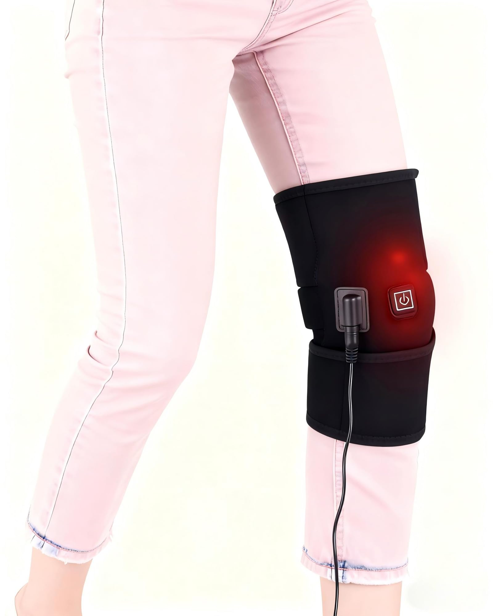 Photo 1 of *UNTESTED*
Dr.WYFOOT USB Heated Knee Wrap | Adjustable Thermal Brace for Arthritis & Joint Pain Relief, Portable Electric Heating Pad for Men & Women (Power Bank Not Included)