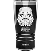 Tervis Triple Walled Star Wars Vader Trooper Insulated Tumbler Cup Keeps Drinks Cold & Hot, 20oz, Stainless Steel