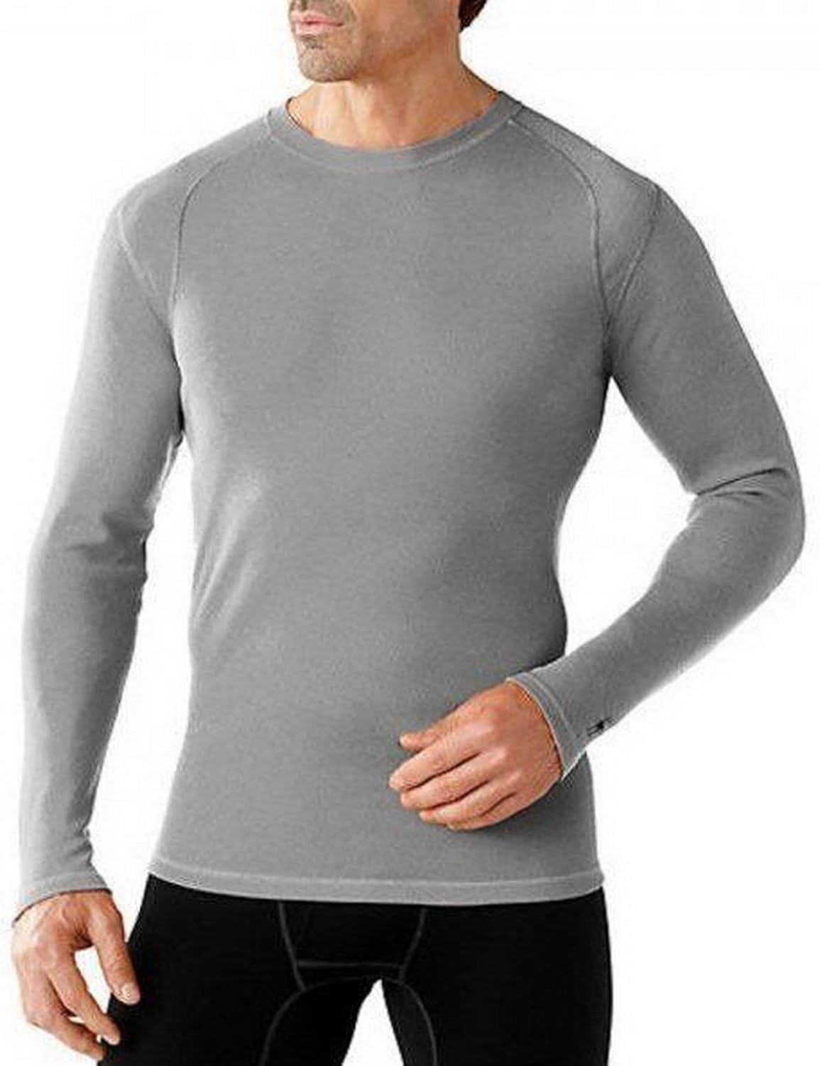Smartwool Men’s Base Layer Top - Merino 250 Wool Active Crew: Clothing