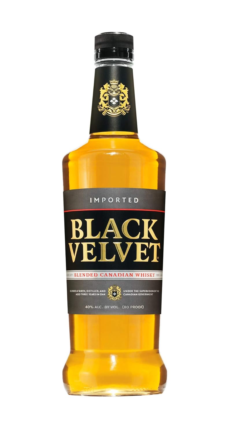 Black Velvet Canadian Whisky, 750 ml bottle, 80 Proof