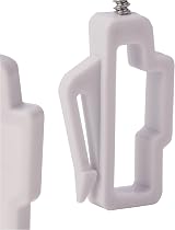 Merriway BH03997 Curtain Track Rail Stop End Pack of 2 view 4