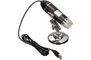50X to 1600X USB Digital Microscope, Portable Handheld Microscopes with Photo Storage Function USB Type C Electronic Digital 