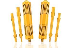 BFJOG Hot Tub Mineral Stick, Mineral Sticks for Hot Tub, Spa Mineral Sticks for Hot Tub Replacements Brings Natural and Healthy Spring Water to You for 8 Consecutive Months. (Yellow 2PCS)