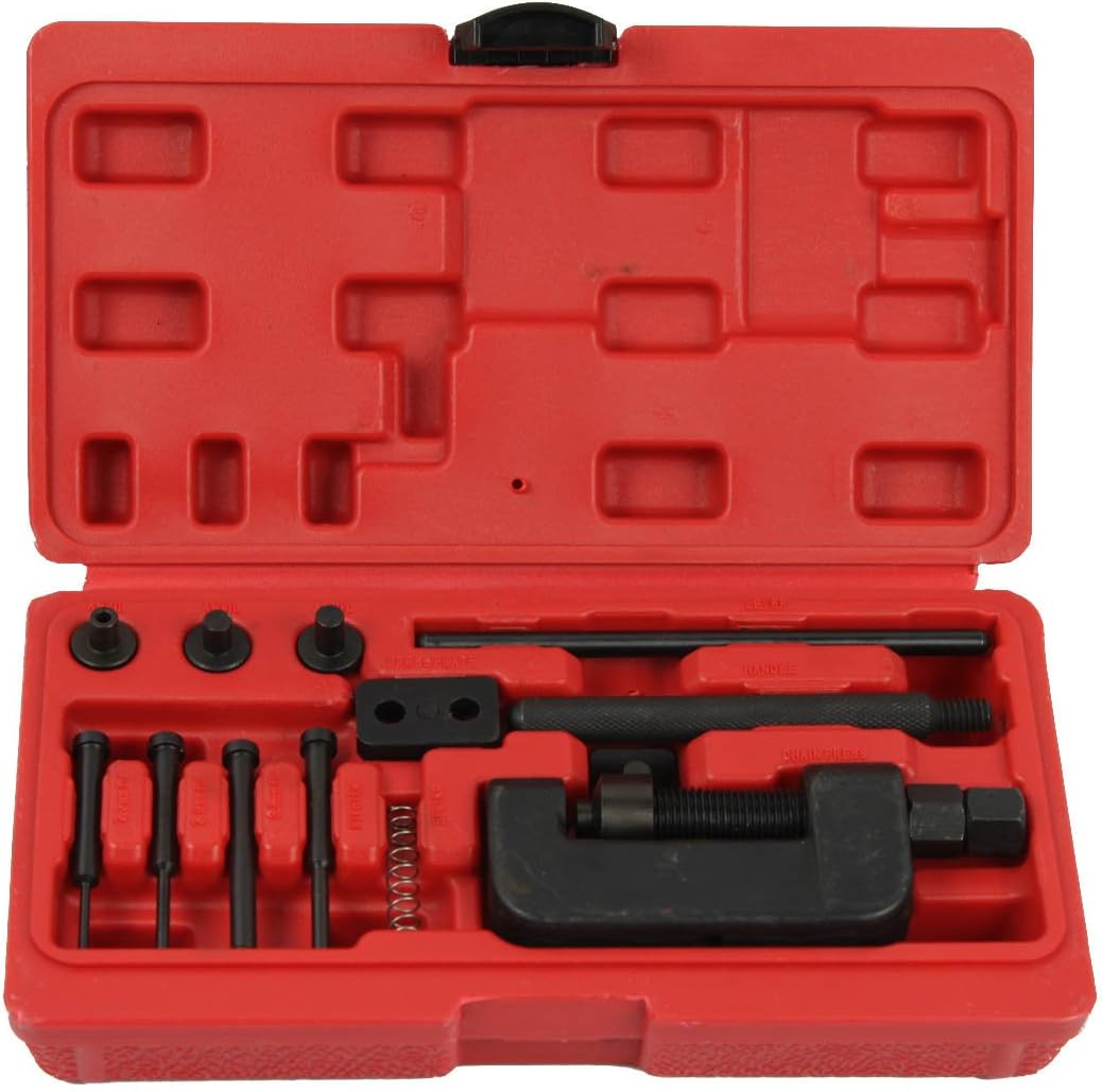 Ctool Chain Cutter Breaker and Riveting Rivet Tool Set ATV/Bike