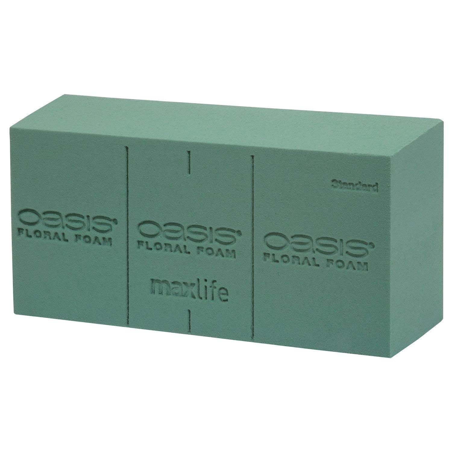 Smithers Oasis 2X3 Ideal Bricks Floral Foam for Fresh Flower Displays and Arrangements