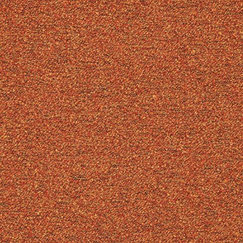 Sunbrella Indoor/Outdoor Solid Bouclé Fabric Enrichment Fire Dance by Silver State Fabrics