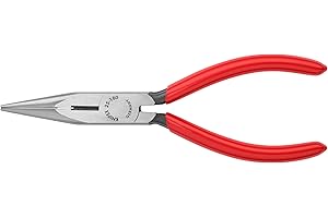 KNIPEX - 25 01 160 Tools - Long Nose Pliers With Cutter (2501160), 6-1/4 inches