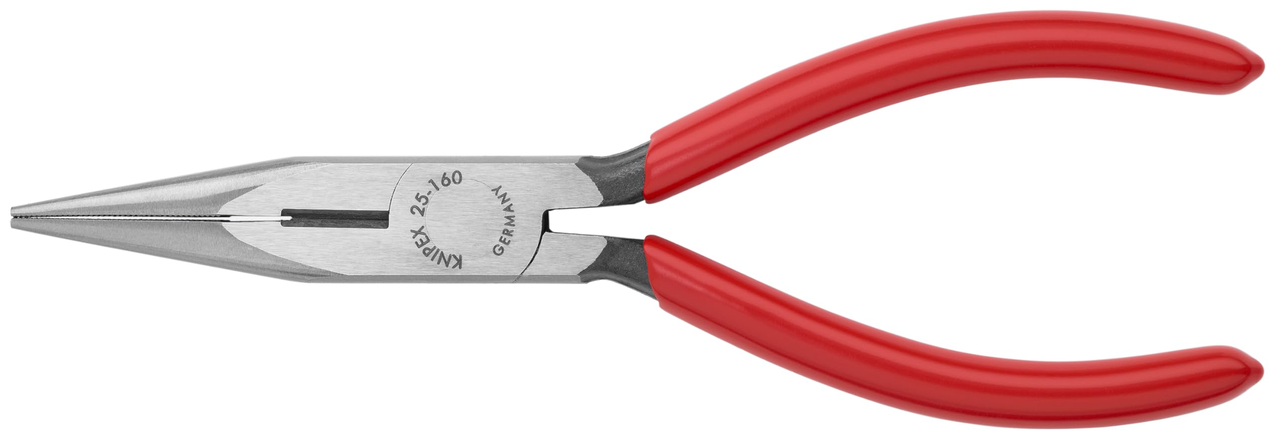 Knipex 25 01 160 - pliers (Side-cutting, Chromium-vanadium steel, Plastic, Red)