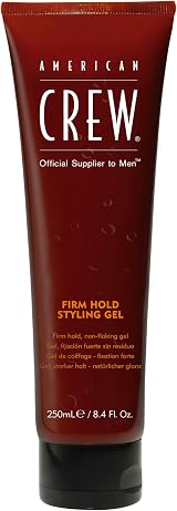 American Crew Firm Hold Styling Gel 250ml High Shine Water Soluble view 1