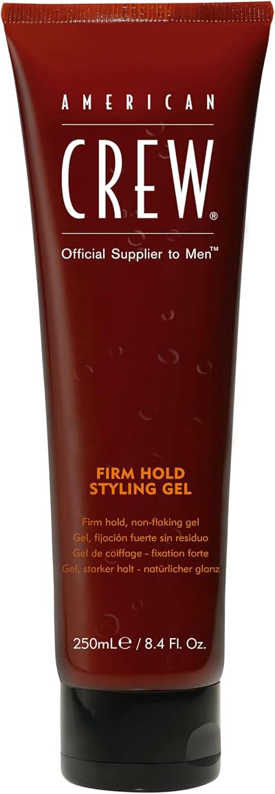 American Crew Firm Hold Styling Gel 250ml High Shine Water Soluble