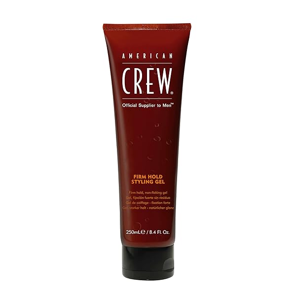 AMERICAN CREW MEN’S HAIR STYLING GEL, FIRM HOLD,...