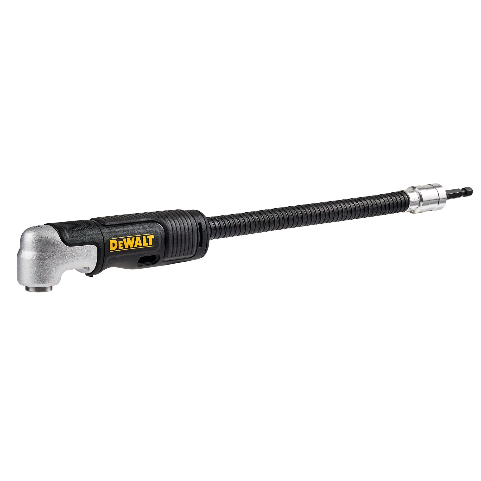 DEWALT FLEXTORQ Right Angle Drill Adaptor, 4-in-1 System, 12-Inch (DWAMRASETFT)