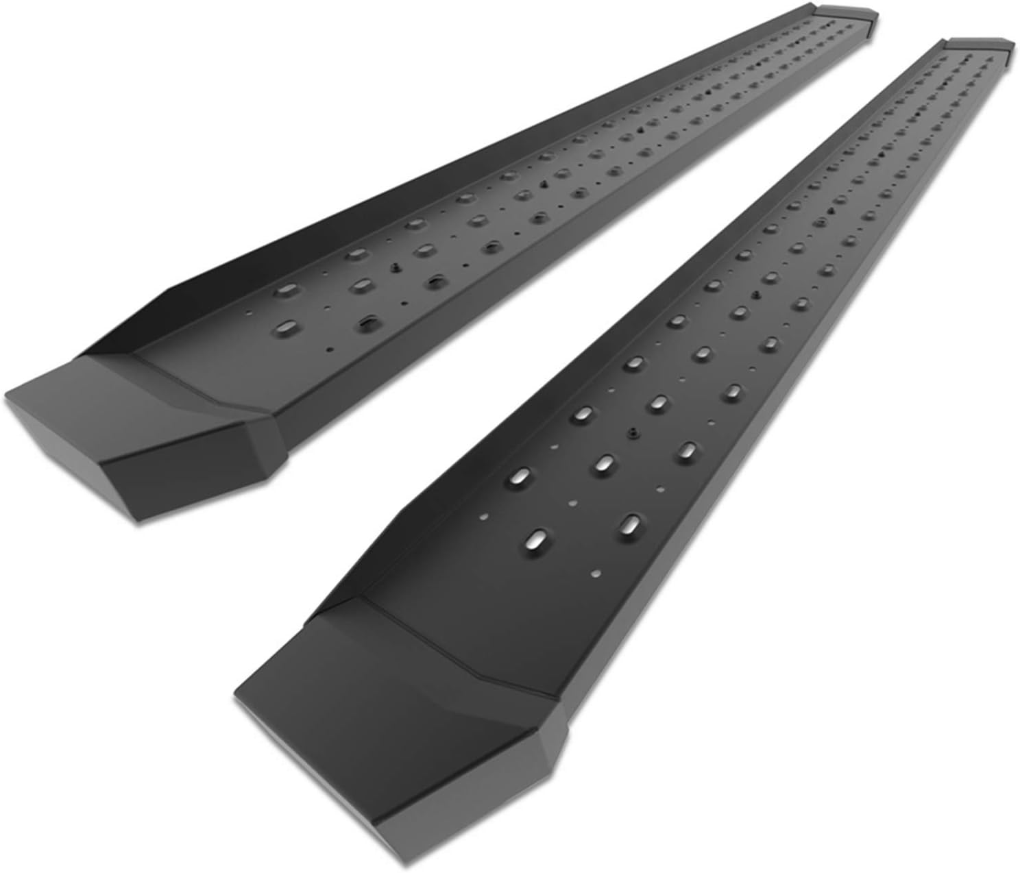 TAC 6.5” Running Boards Fit 2019-2022 Dodge RAM 1500 Quad Cab (Exclude 19-23 RAM 1500 Classic) Truck Pickup Utility Black Rattler Steel Running Boards Side Steps Nerf Bars Rocker Panel Off Road 2Pcs