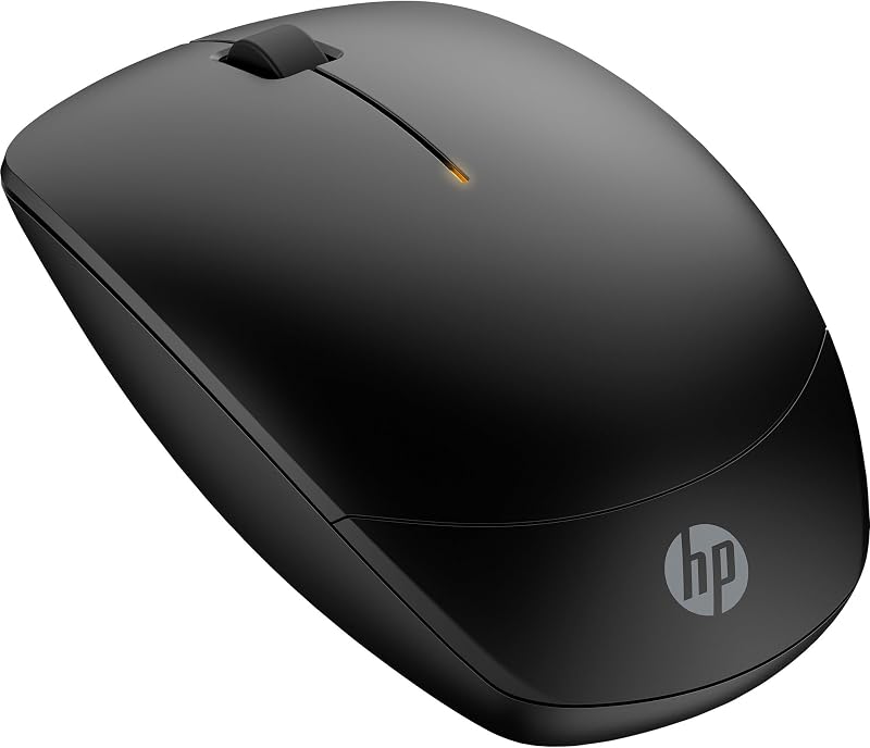 230 Slim Mouse Wireless, Connessione con Dongle USB-A a 2,4 GHz, Multi-dispositivo, Fino a 1600 dpi, Autonomia fino a 18 mesi, Sensore ottico, 3 Pulsanti, Windows 10, 11 e macOS, Nero