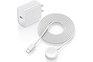ARTICONA Fast Charger for Apple Watch, 20W PD USB C Charger Block with 6FT Long iWatch Charging Cable Cord Fast Charging Apple Watch Cable Compatible with Apple Watch Series 9 8 7 SE 6 5 4 3 2 1