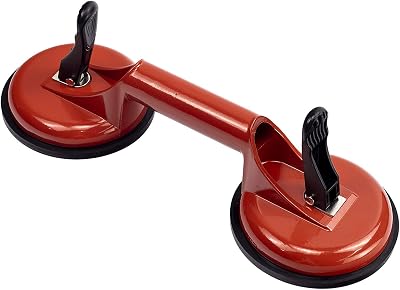 Genubi Industry Suction Cups Lifter Heavy Duty Aluminum Vacuum Handles Plate