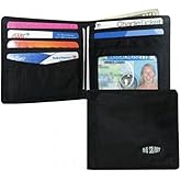 Big Skinny Men's World Bi-Fold Slim Wallet, Holds Up to 35 Cards
