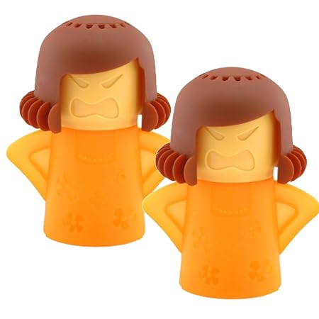 MAXMEX Mikrowellenreiniger Steam Lady 2er Set