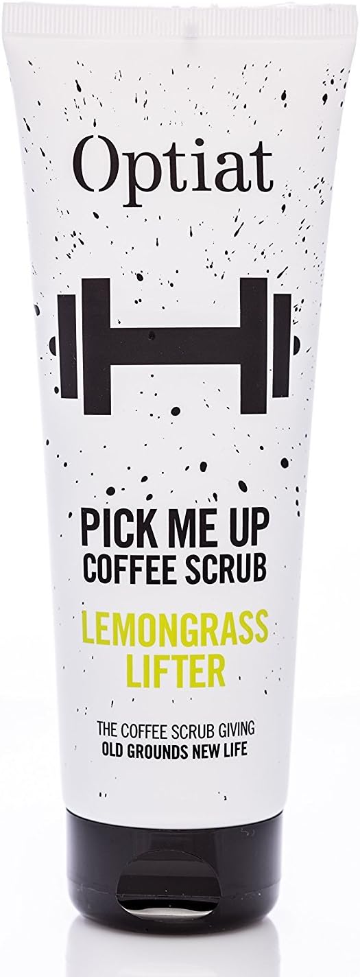 Optiat "Pick Me Up" Lemongrass Lifter Exfoliating Coffee Scrub (Pack of two)