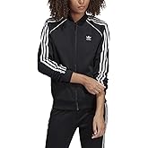 adidas Originals Women's Superstar Track Jacket, Black/White, XS