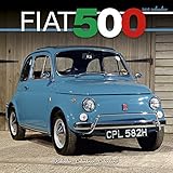 Fiat 500 Calendar - 2016 Wall Calendars - Car Calendars - Monthly Wall Calendars by Avonside by 