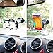 ORICO Car Phone Mount Phone Holder Universal Car Cradle Mount with Three-Side Grips and One-Touch Design for Smartphones