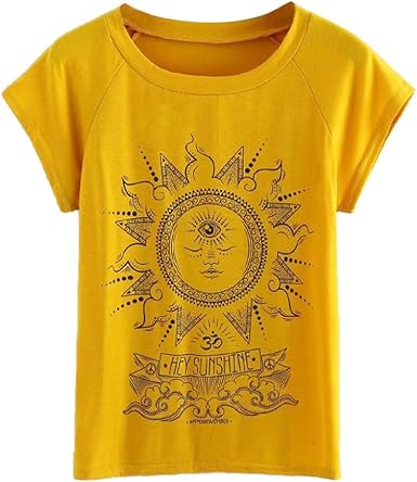 yellow summer tops uk