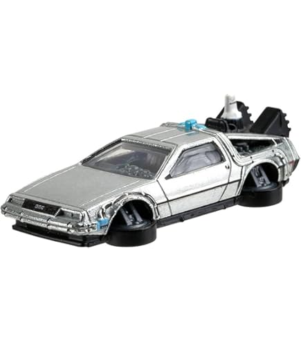 Hot Wheels RLC タイムマシン バック・トゥ・ザ・フューチャー Time Machine w/Train Custom Hot Wheels Team Transport Set 