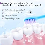 MR.WHITE Barbie Kids Battery Powered Toothbrush, Soft Bristles, 1.5V AA Battery view 4