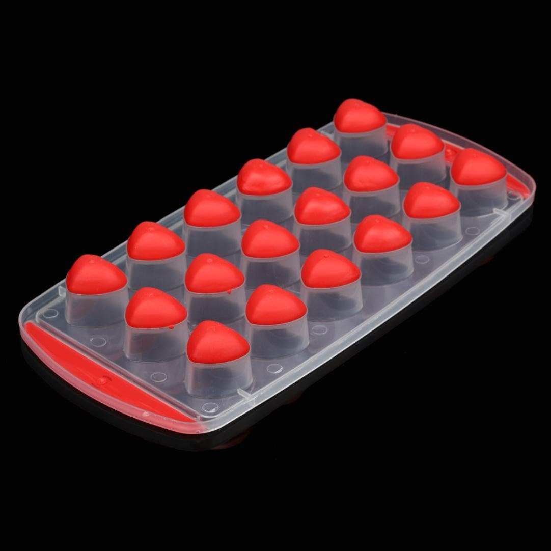 Ice Cube Trays, Xshuai® Silicone Ice Cube Jelly Chocolate Fruit Cake DIY Mould Mold Tray Pudding (H)