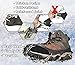 Uelfbaby Crampons Ice Snow Grips Traction Cleats System Safe Protect for Walking, Jogging, or Hiking on Snow and Ice